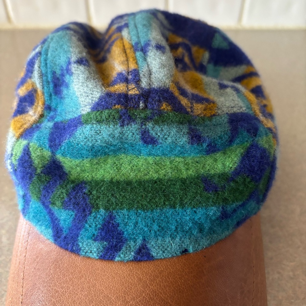 Pendleton Five Panel Preppy Outdoor Leather Bill … - image 2